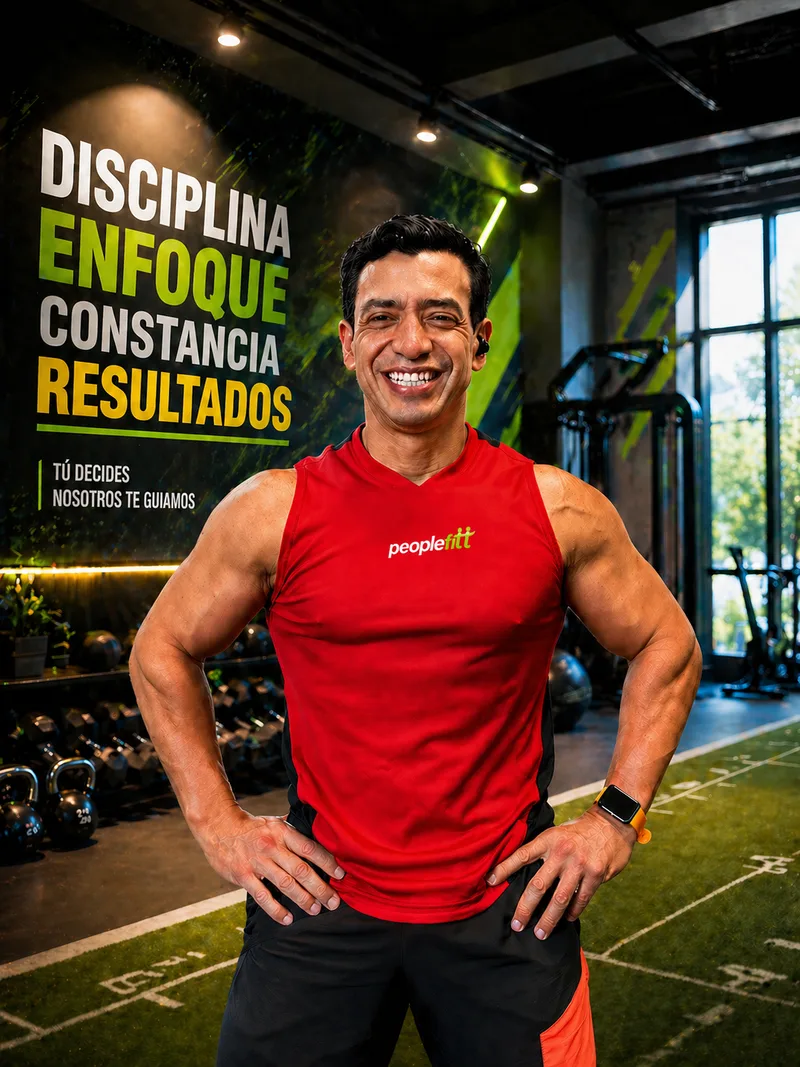Pedro Dávila, head coach de PeopleFitt